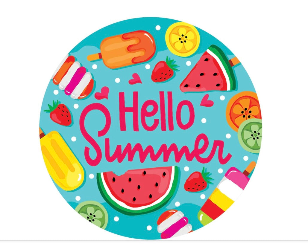 Custom Decor Popsicles Sun Catcher