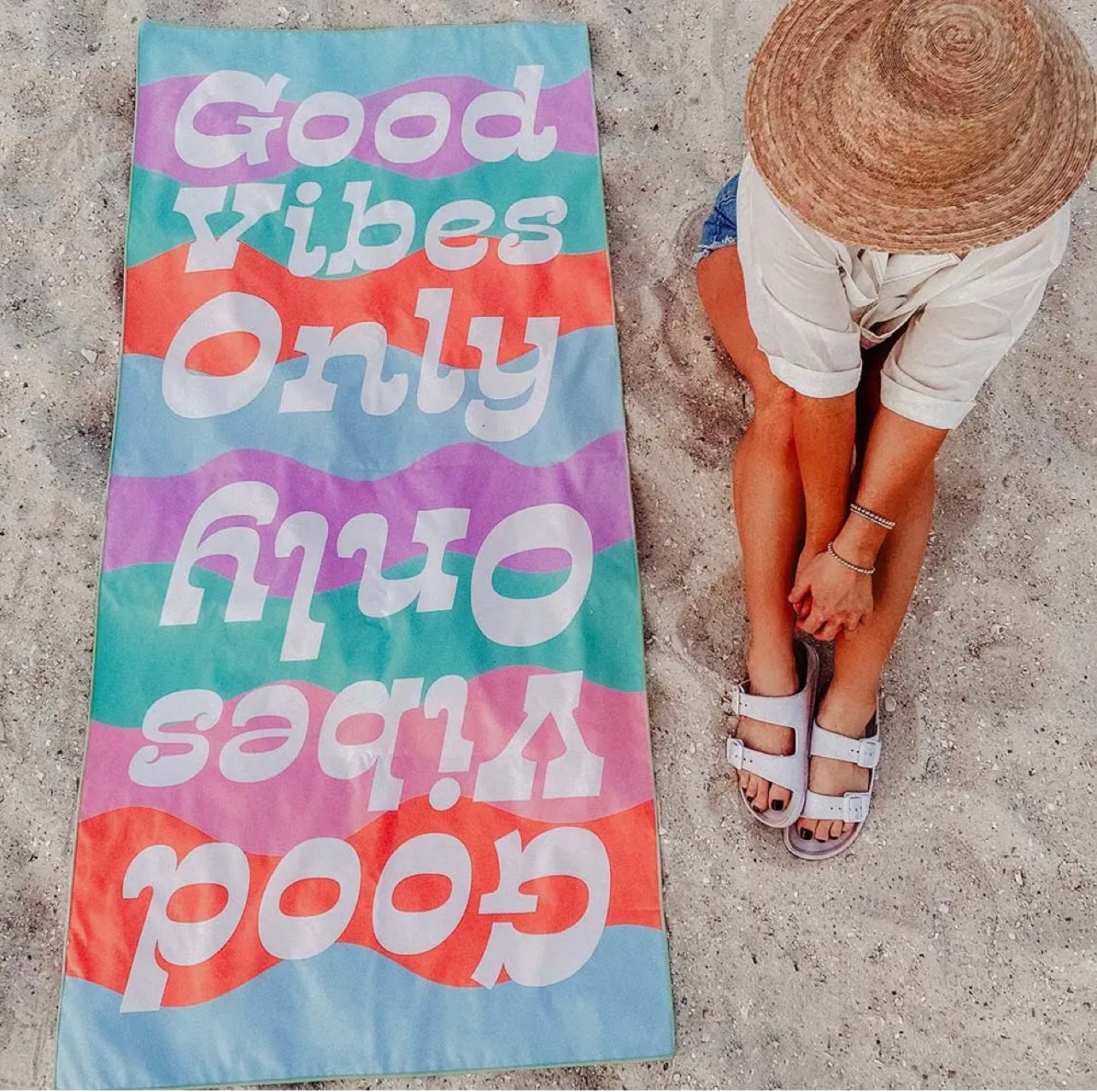Good Vibes Quick Dry Towel