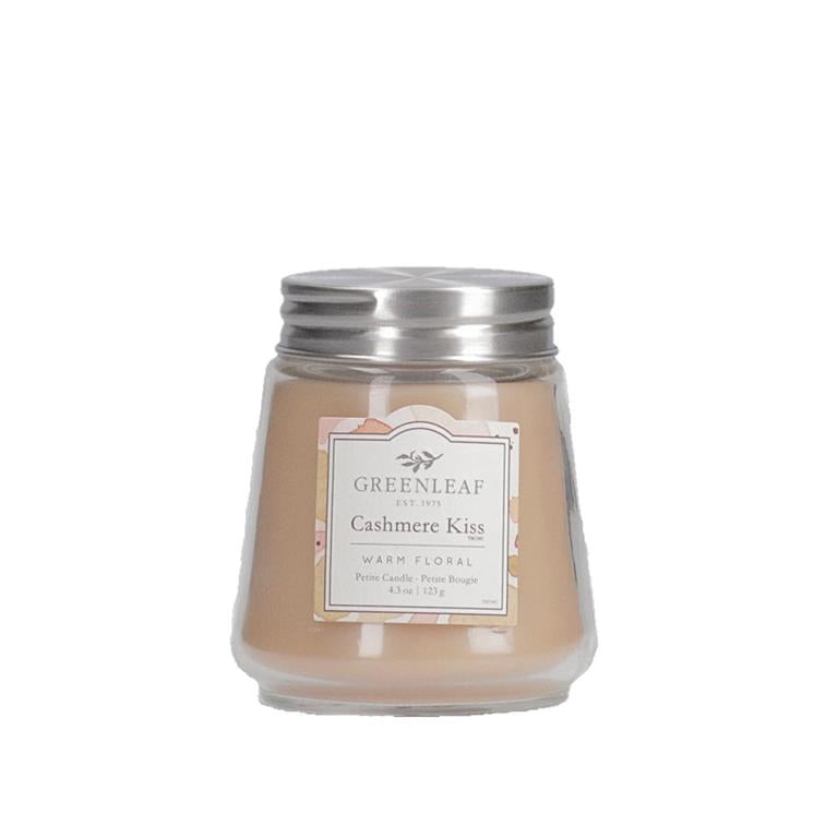 Green Leaf Cashmere Kiss Petite Candle