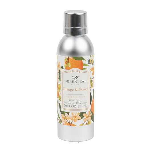 Green Leaf Orange and Honey Room Spray