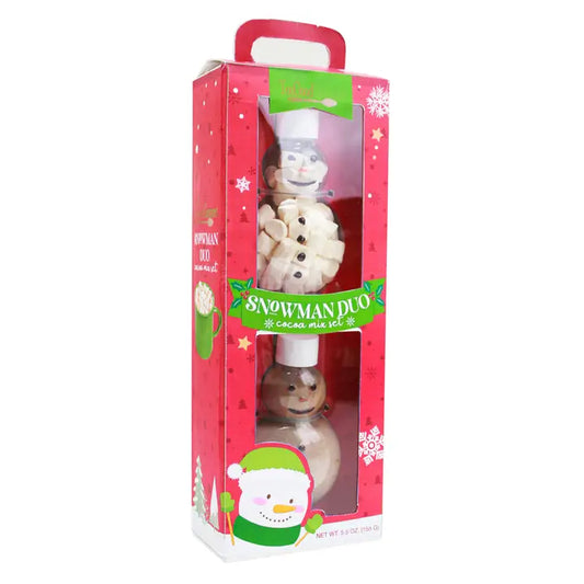 Snowman Bottle Shape- 2 Part Gift- Snowman Duo