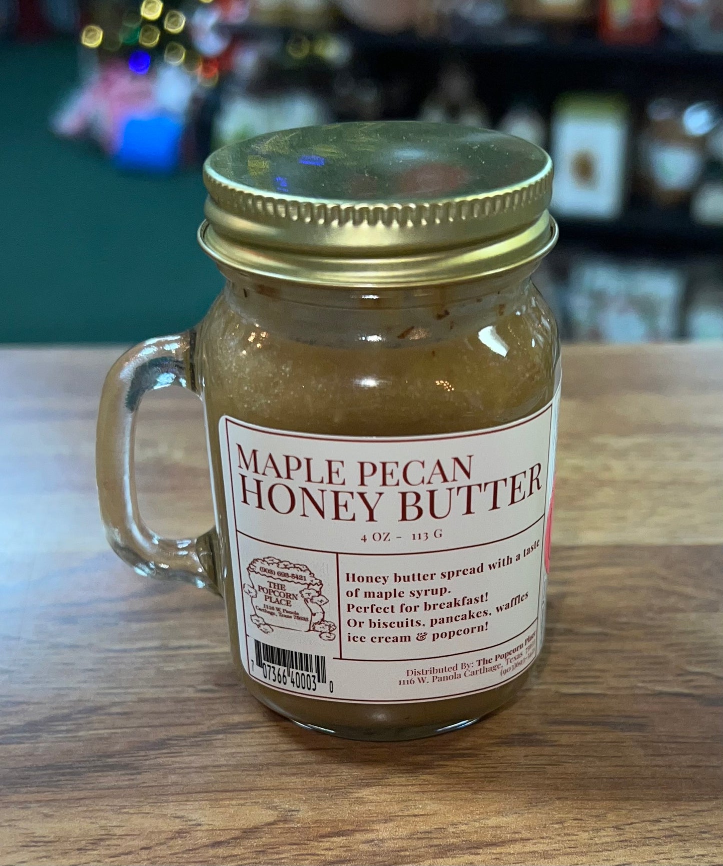 4oz Maple Pecan Honey Butter