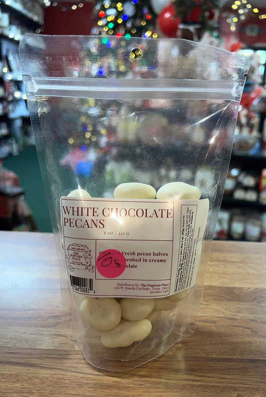 White Chocolate Pecans 8oz