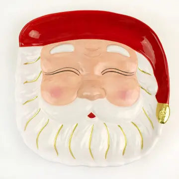 Santa Platter- Red