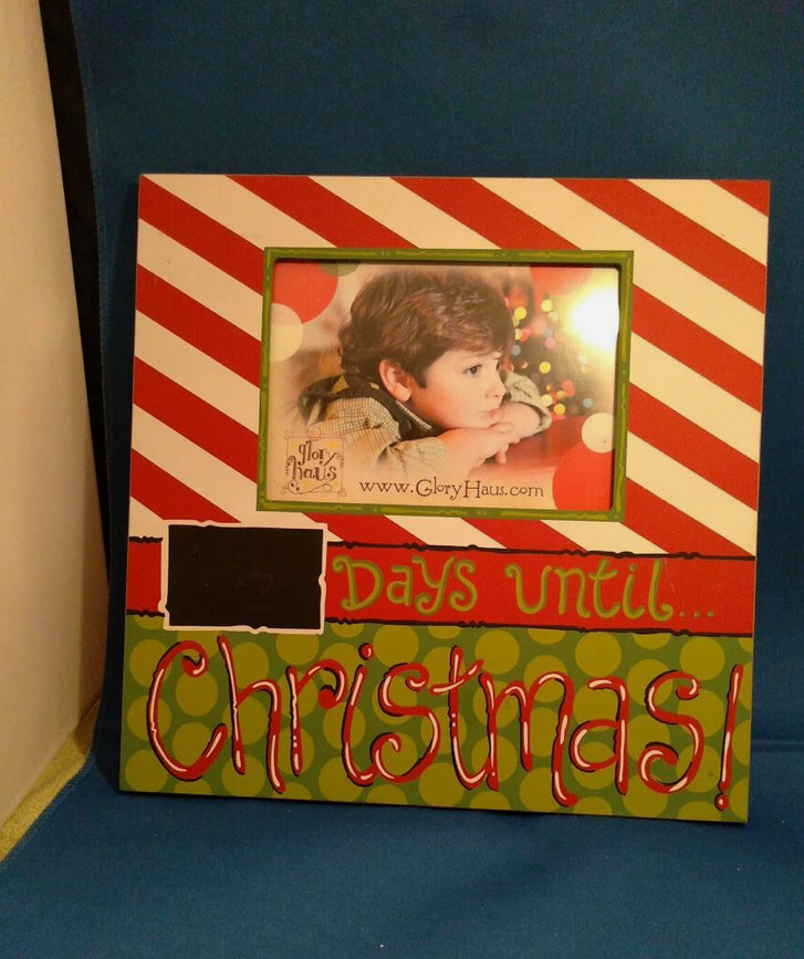 Days Until Christmas Frame