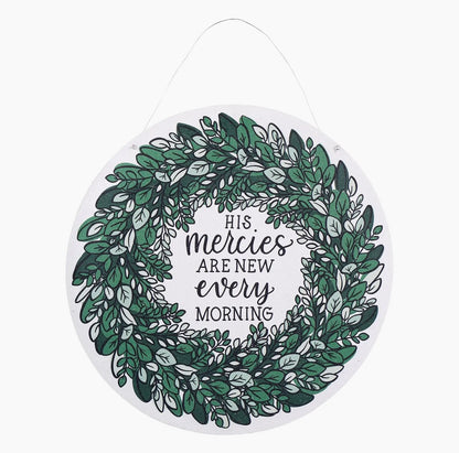 Mercies are New/Welcome Friends Burlee