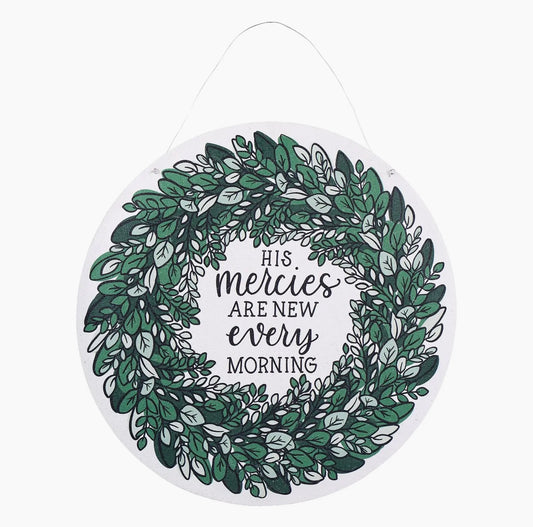 Mercies are New/Welcome Friends Burlee