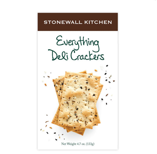 Stonewall Kitchen Everything Deli Crackers