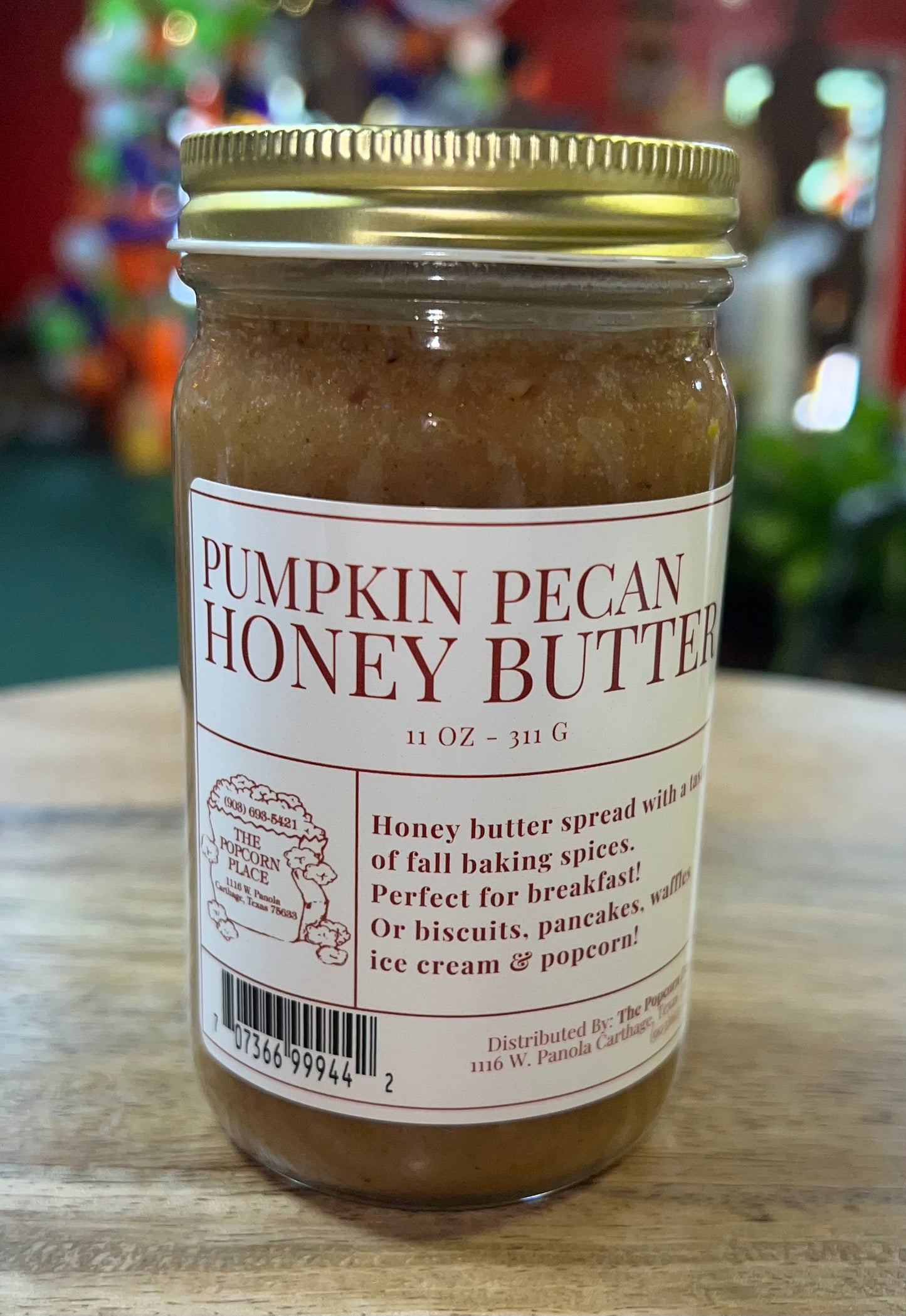 Pumpkin Pecan Honey Butter