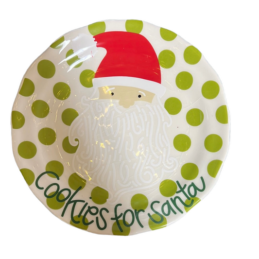 Cotton Colors Cookies for Santa Plate