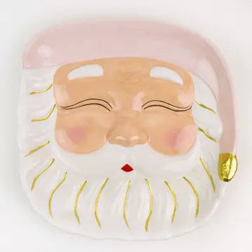 Santa Platter- Pink