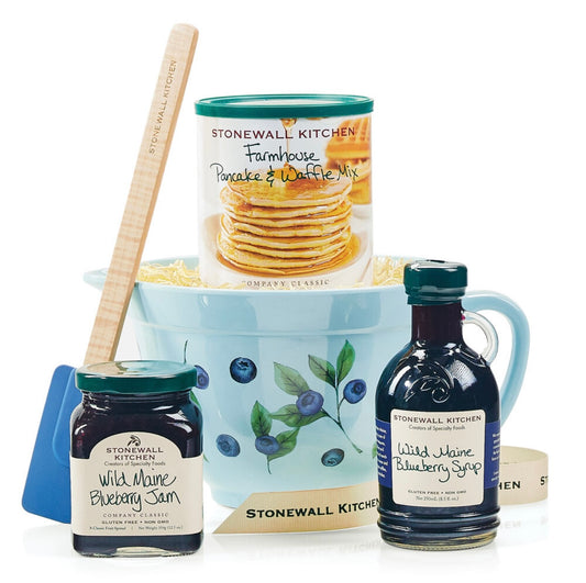 Stonewall Kitchen Blueberry Breakfast Batter Bowl Gift