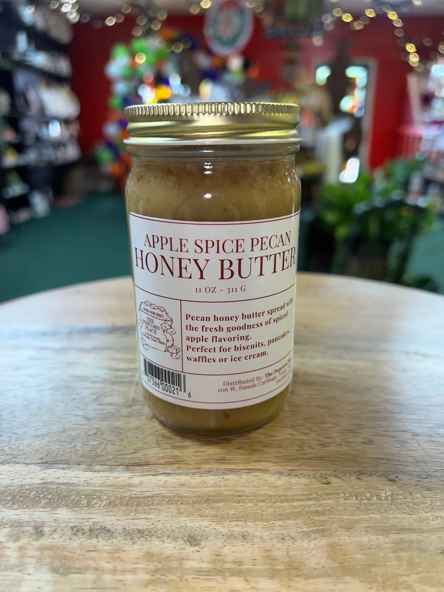 Apple Spice Pecan Honey Butter