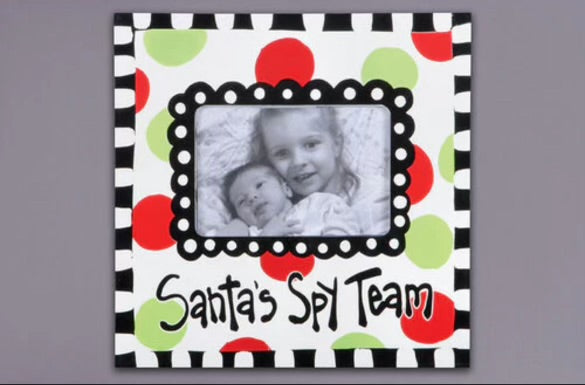 Santa’s Spy Team Frame