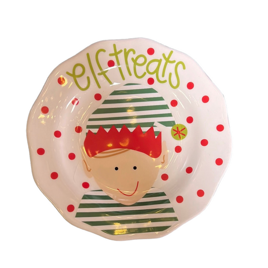 Cotton Colors  Elf Treats Plate