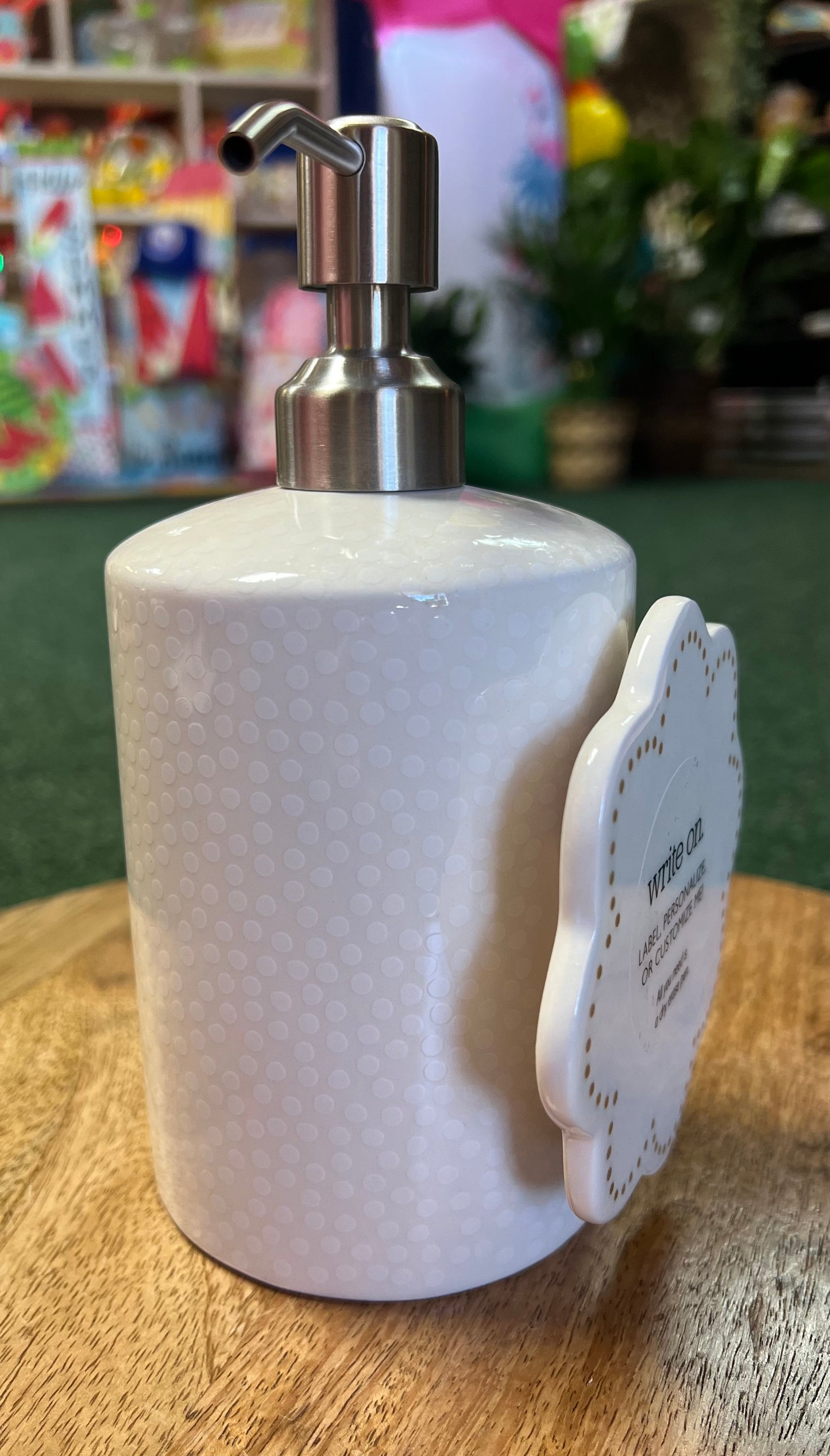 Happy Everything Mini Cylinder Soap Pump