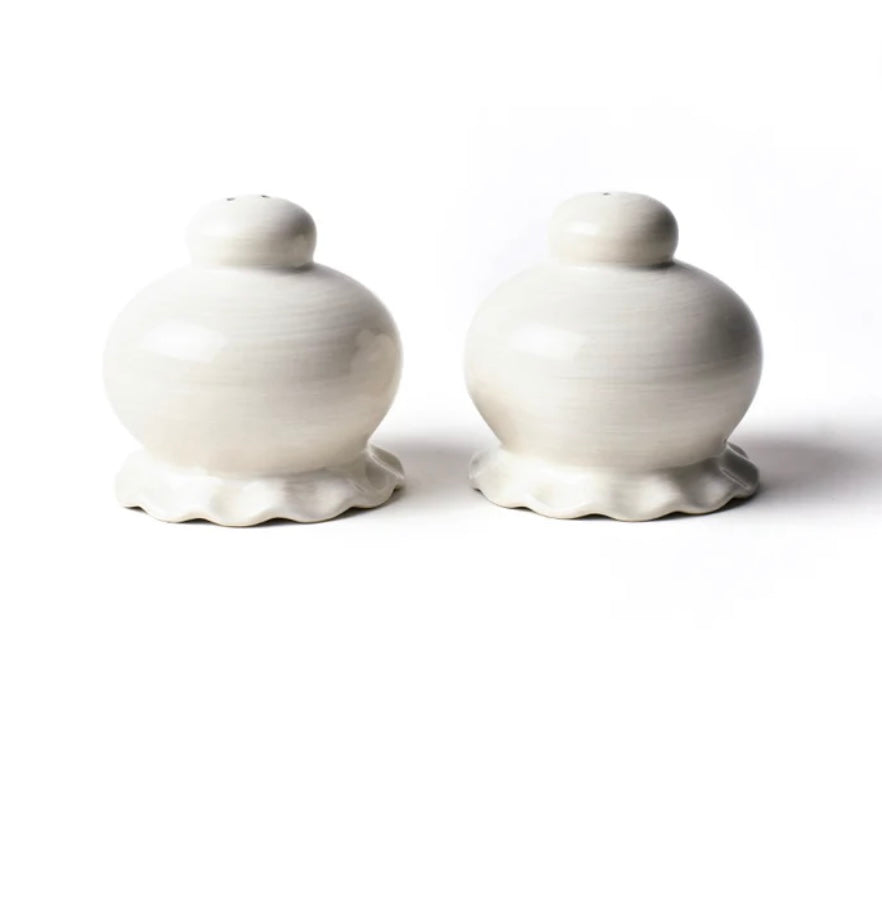 Cotton Colors White Salt & Pepper Shaker