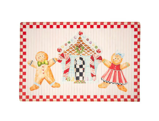 Round Top Gingerbread Mat