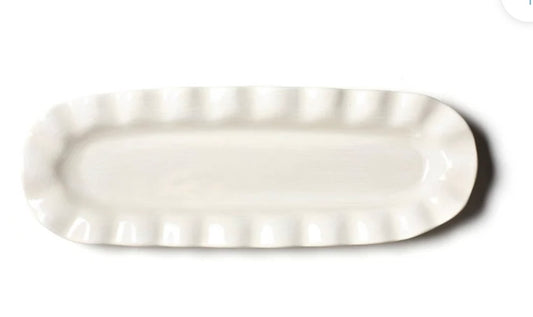 Cotton Colors White Skinny Tray