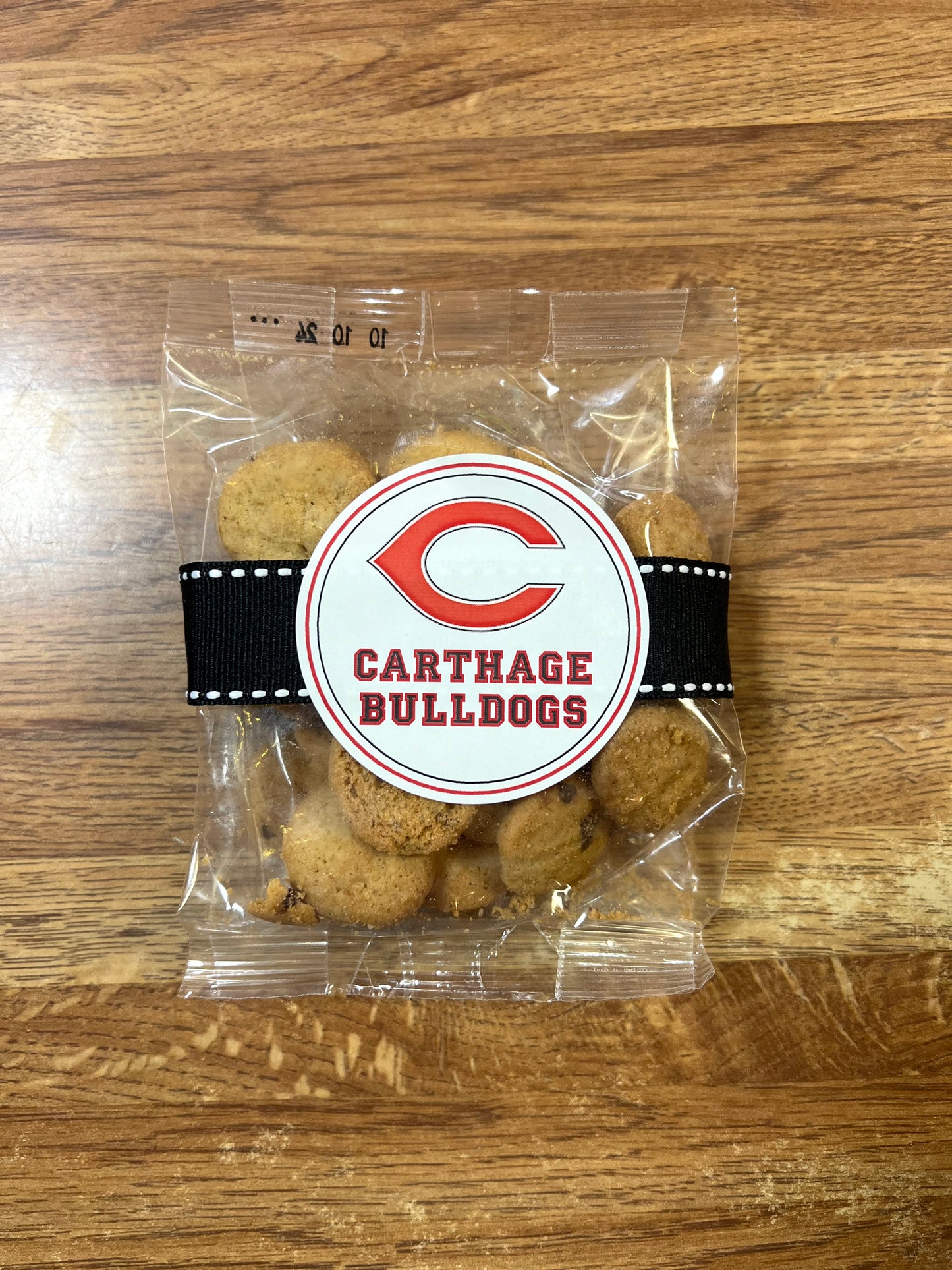 Ohh Sugar Cookies Carthage Bulldogs- 1.5 oz bag