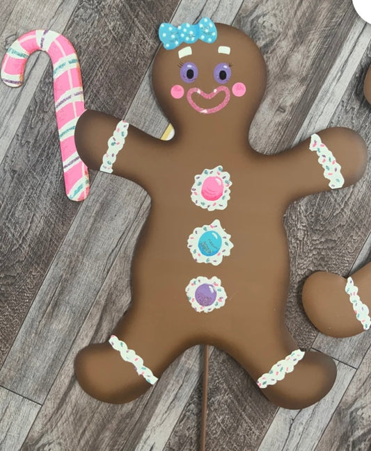 Round Top Gingerbread Girl