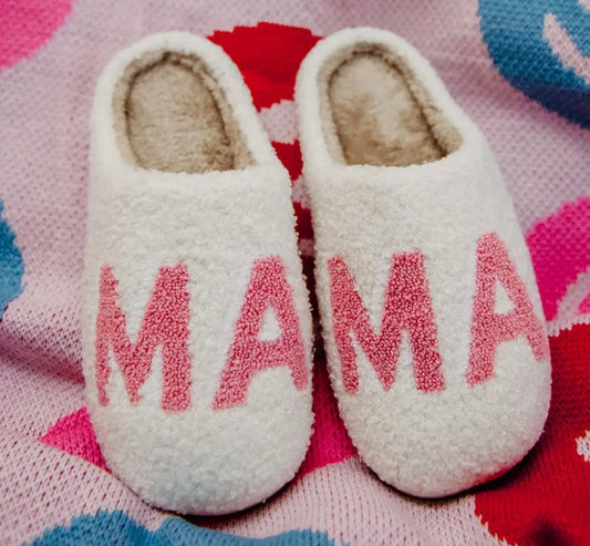 Pink MAMA Slippers S/M