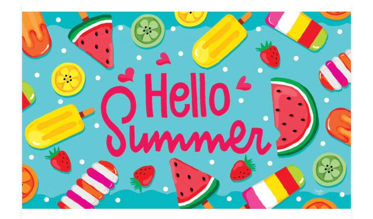 Custom Decor Popsicles Mat