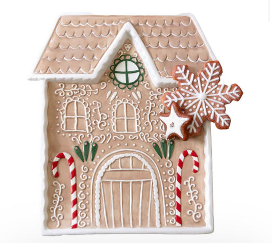 Platter Gingerbread House