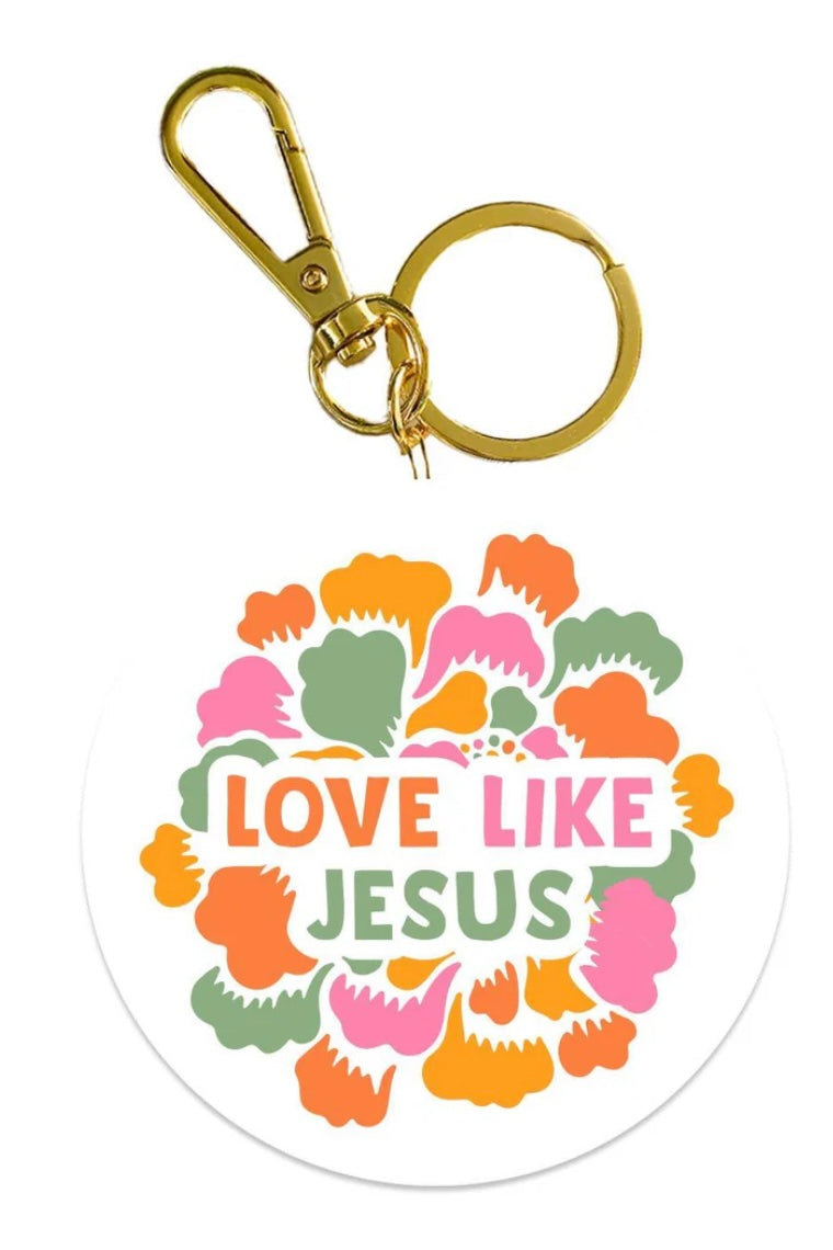 Acrylic Keychain Love Like Jesus