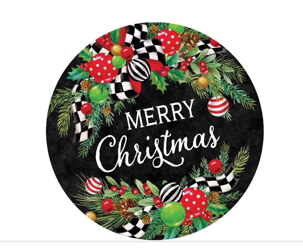 Custom Decor Christmas Swag Sun Catcher