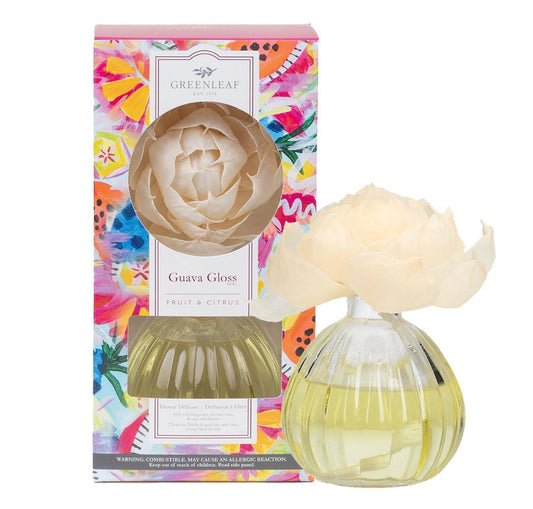 Green Leaf Guava Gloss Flower Diffuser