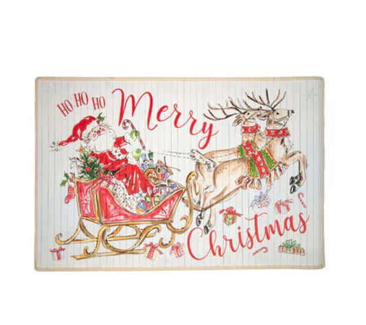 Round Top Beck’s Merry Christmas Mat