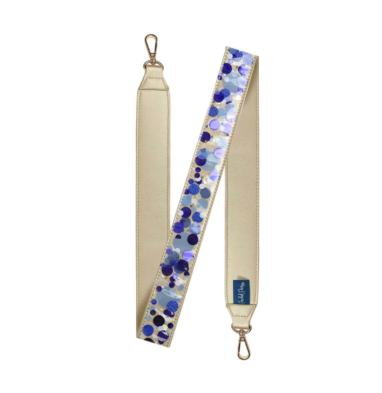 True Blue Confetti Removable Strap