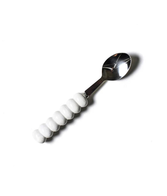 Cotton Colors White Serving Spoon