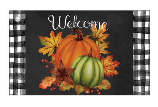 Fall Pumpkins Mat