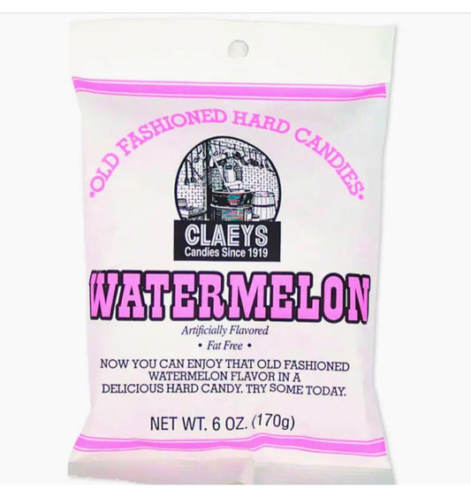 Nostalgic 1919 Old Fashioned Claey’s Watermelon Hard Candy