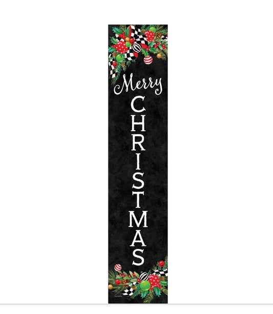 Custom Decor Christmas Swag Tall Sign