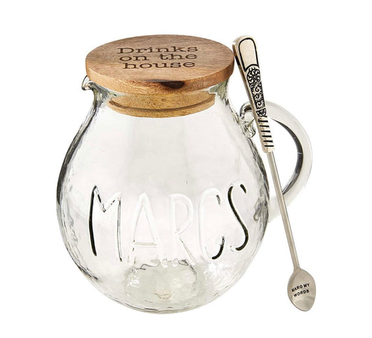 Glass Marg Pitcher Set