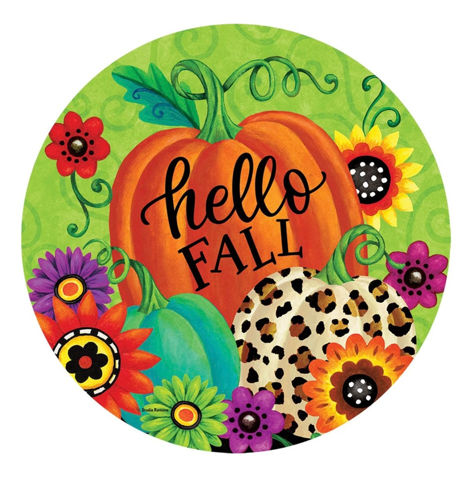 Hello Fall Sun Catcher