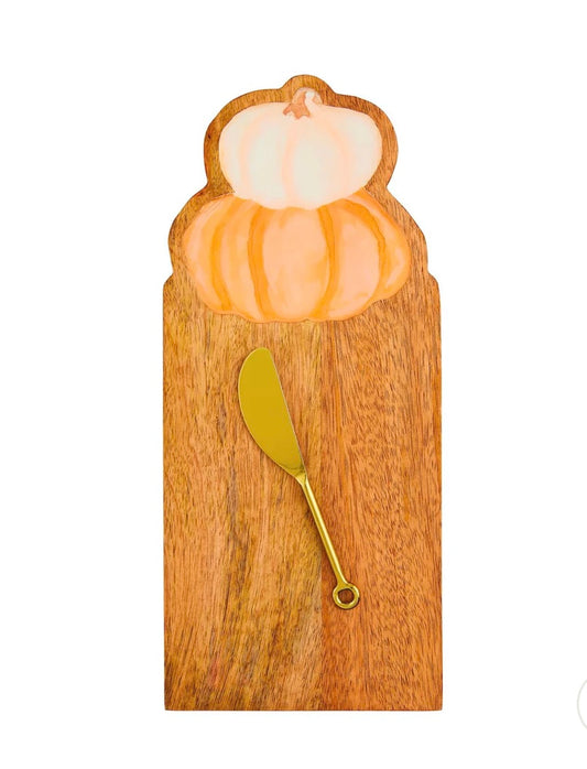 Pumpkin Enamel Gather Board