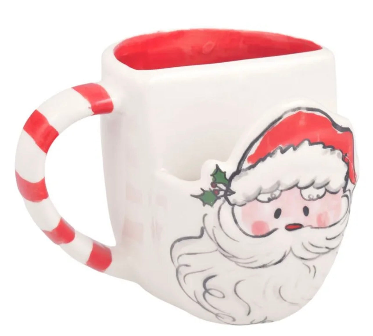 Snowman Mug with Cookie Slot