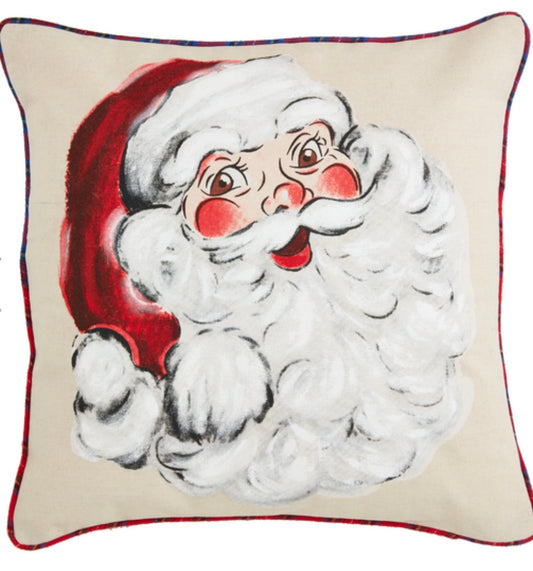 Santa Xmas Painted Pillows