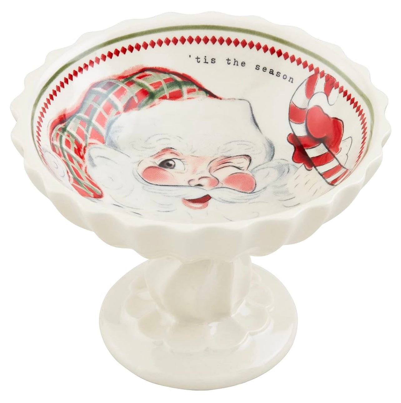 Vintage Santa Candy Dishes