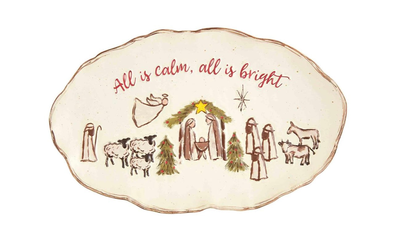 Nativity Platter