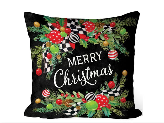 Custom Decor Christmas Swag Pillow