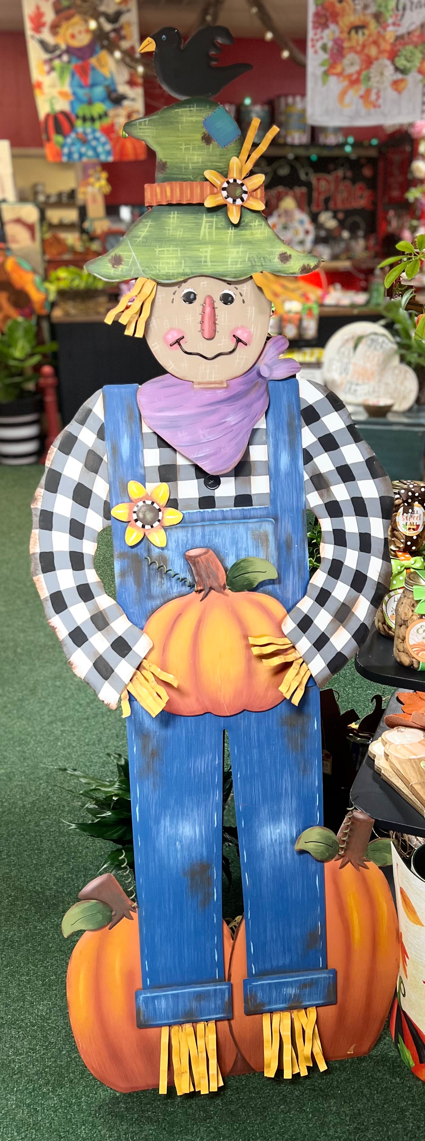 Round Top Scarecrow