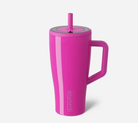 Brumate Era 40oz- Straw Tumbler- Vivid Magenta