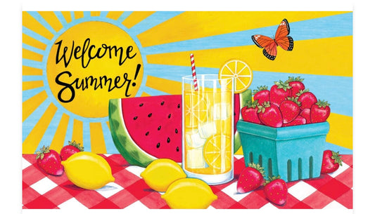 Custom Decor Sunny Watermelon Mat
