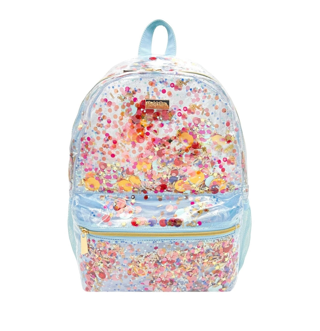 Celebrate Everyday Confetti Clear Backpack