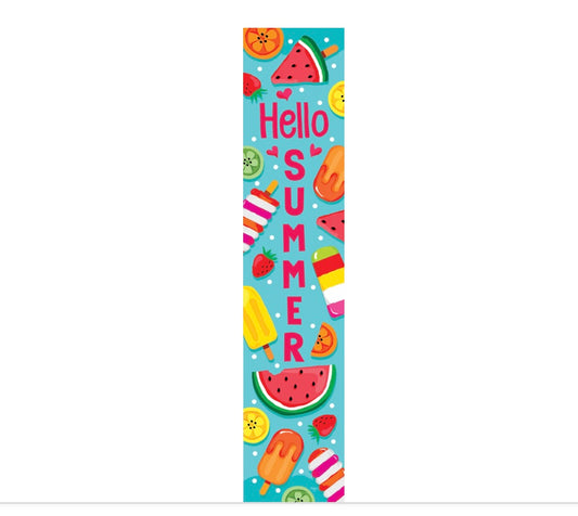 Custom Decor Popsicles Tall Sign